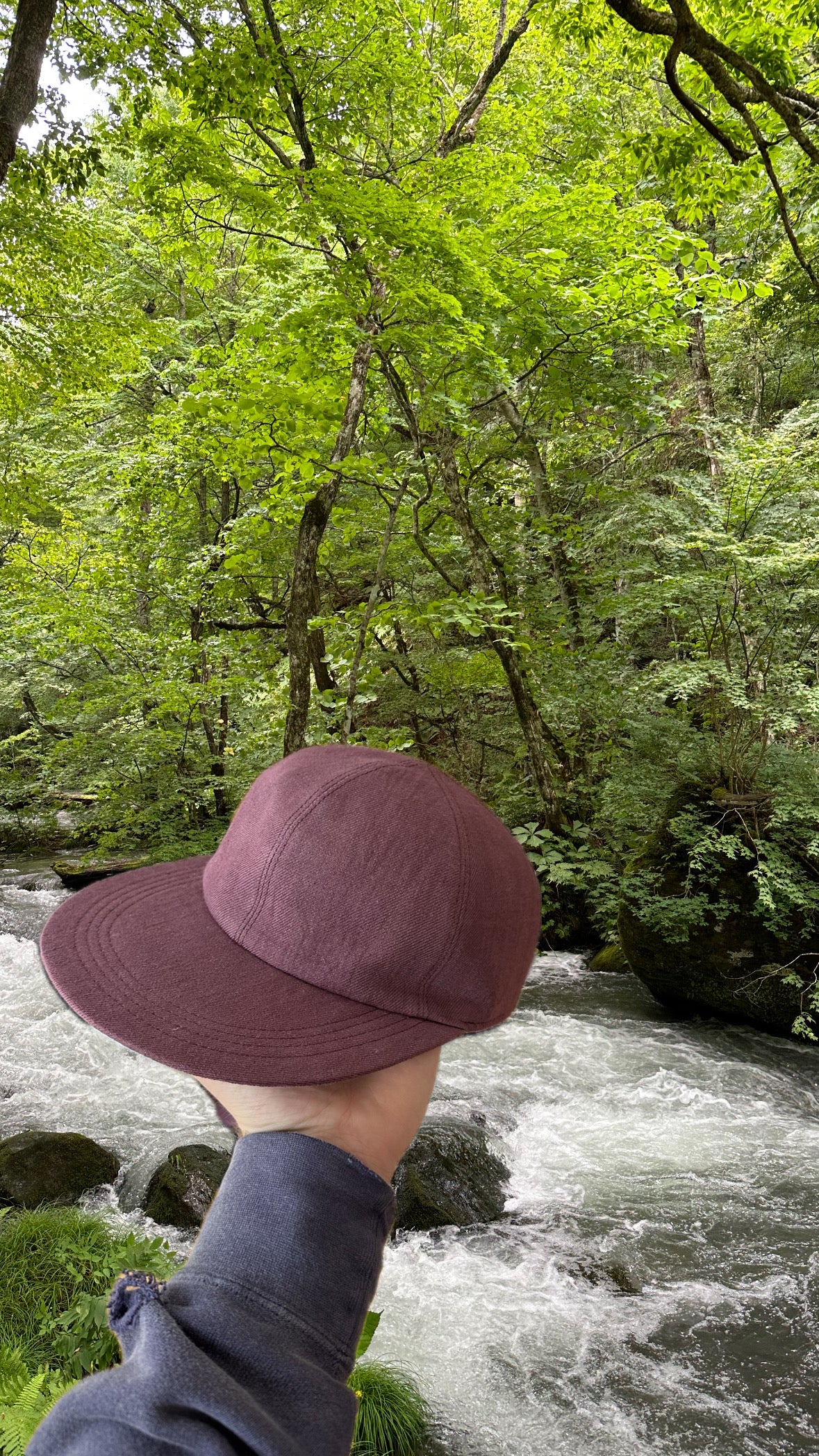 Summer Cap Maroon