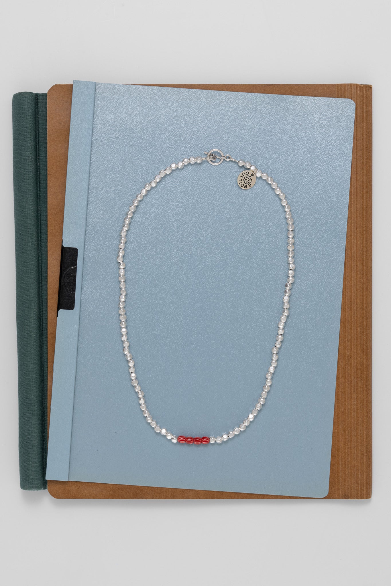 Voo GOTTLOB ネックレス Edition 2 Necklace Gottlob Necklace Edition No. 2 Red/White