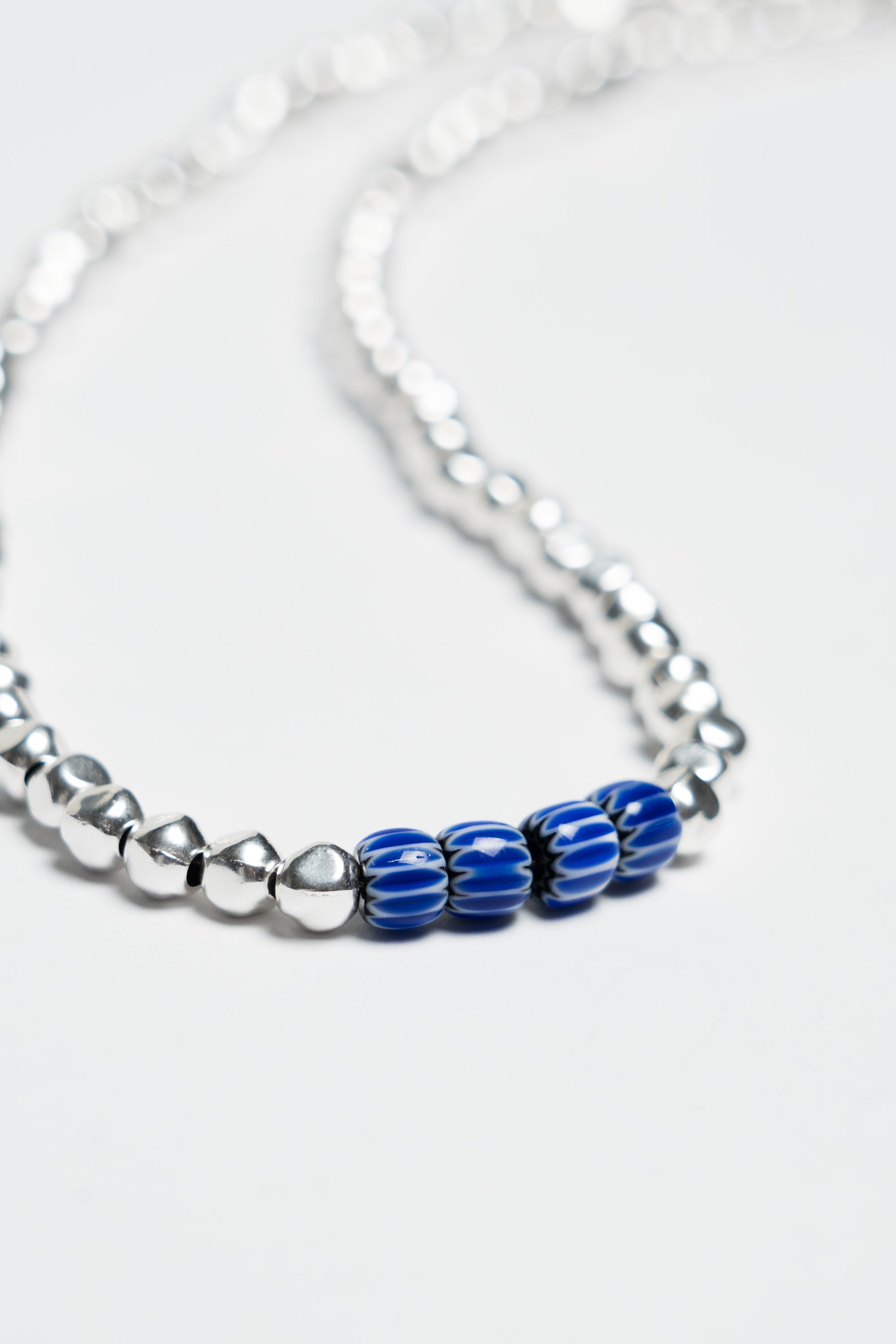 Edition No. 2 Necklace Blue/White