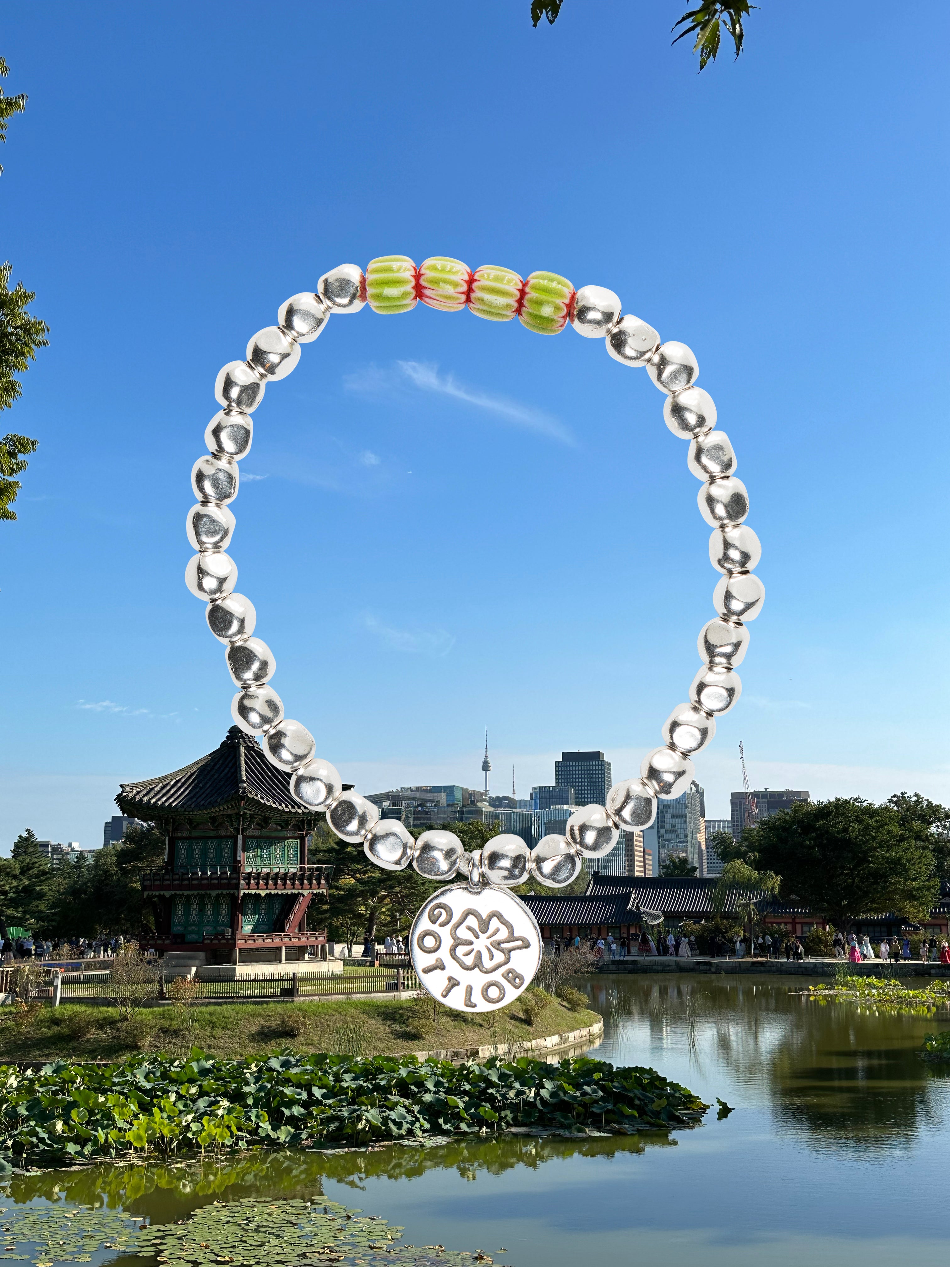 GOTTLOB WORLD クローバー ブレスレット 新品シルバーブレスレット Gottlob World GOTTLOB WORLD クローバー