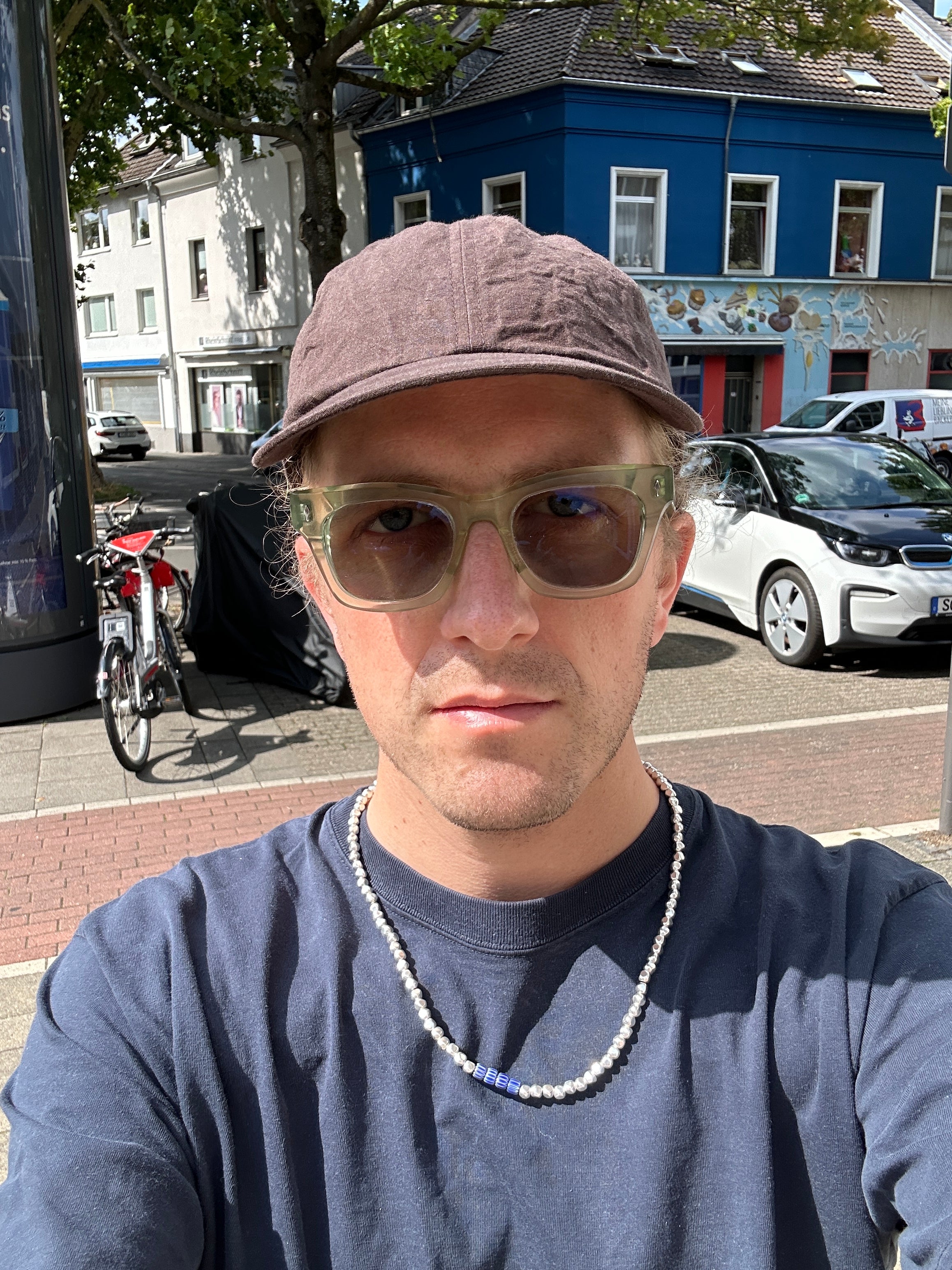 Gottlob Necklace Edition No. 2 Blue/White