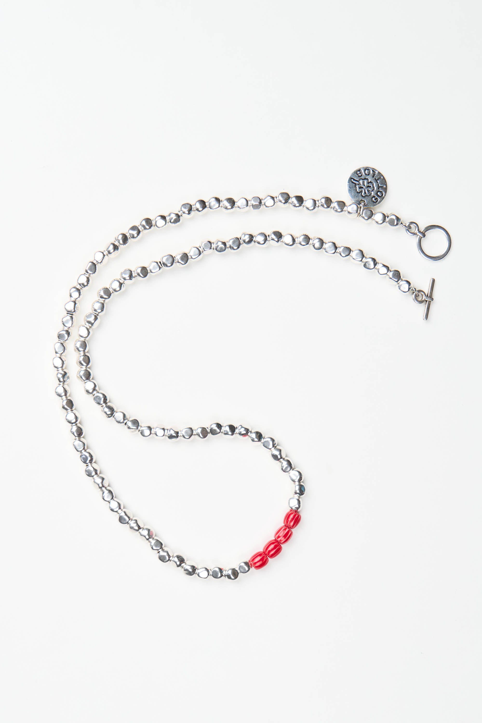 Edition No. 2 Necklace Red/White