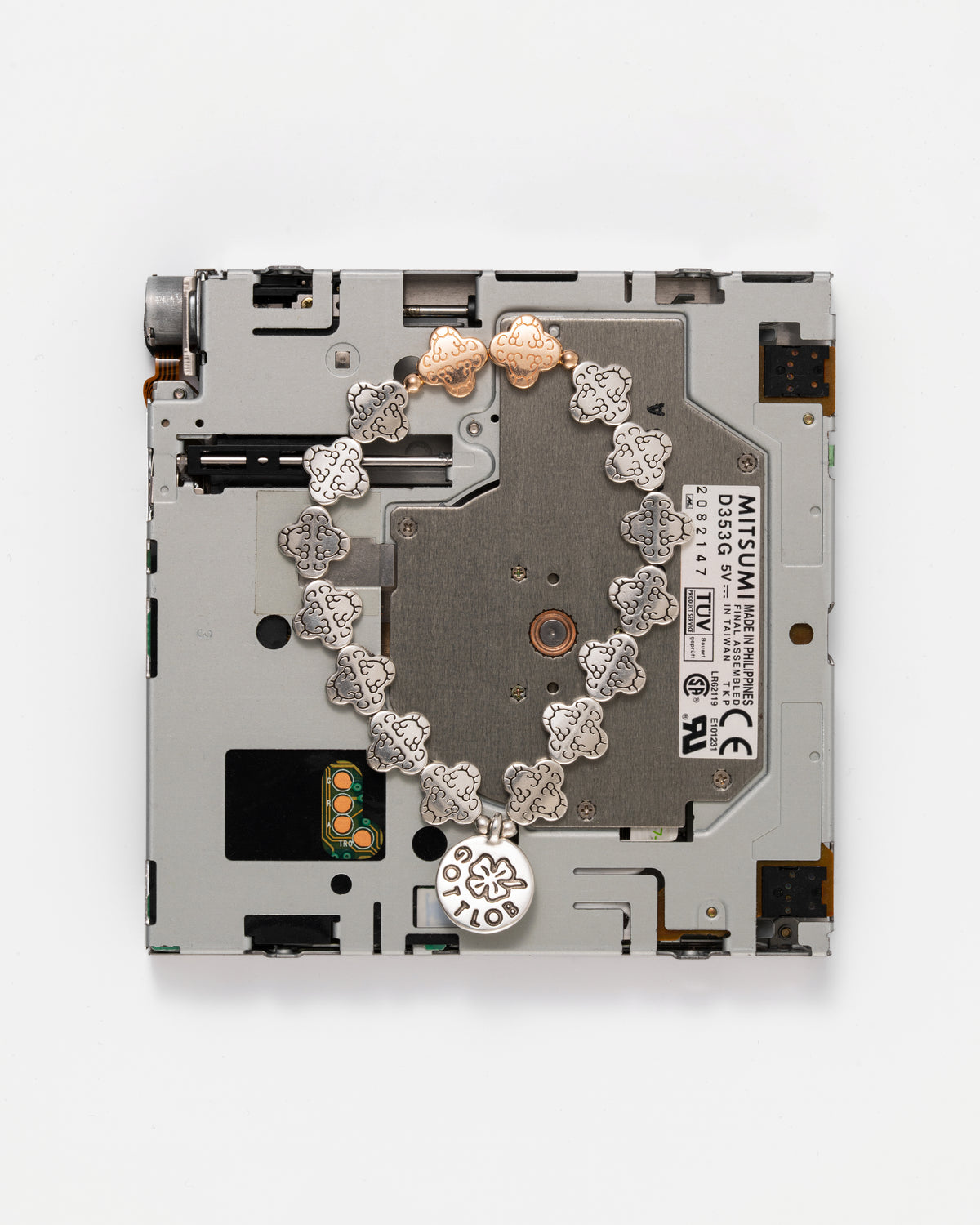 Edition No. 1 Silver/Roségold Bracelet – view 2
