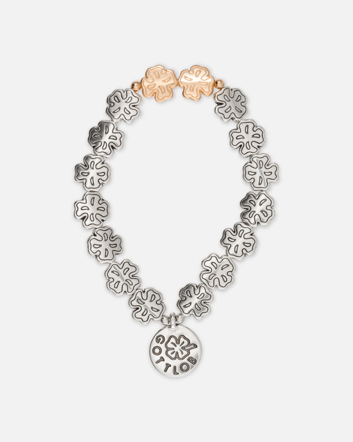 Edition No. 3 Silver/Roségold Bracelet by Gottlob