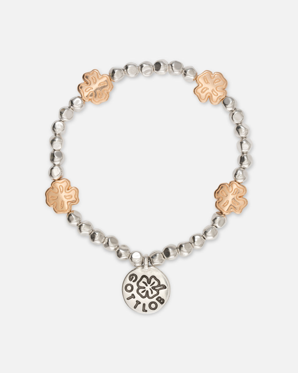 Edition No. 7 Silver/Roségold Bracelet by Gottlob